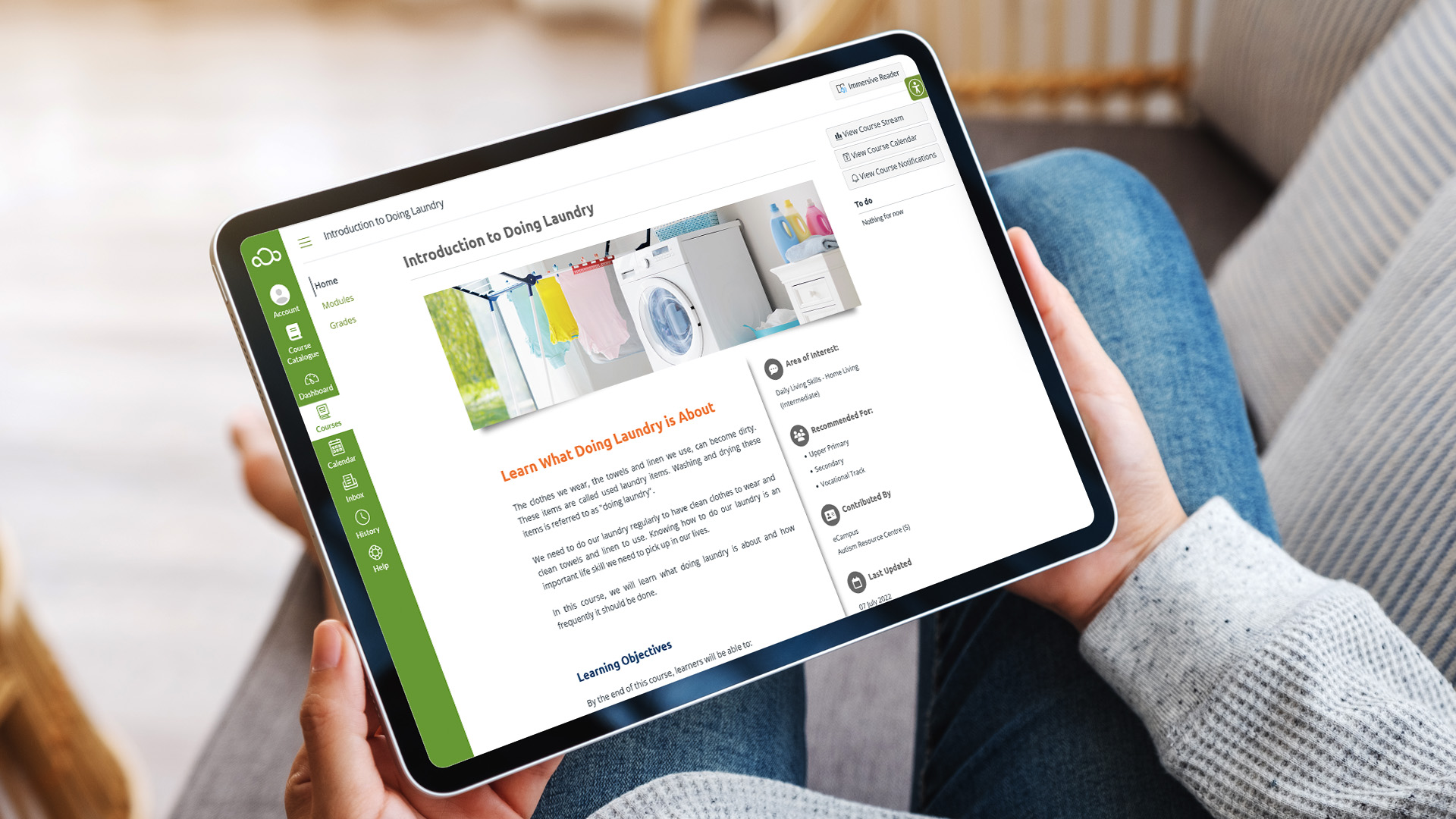 Introduction to Doing Laundry Course